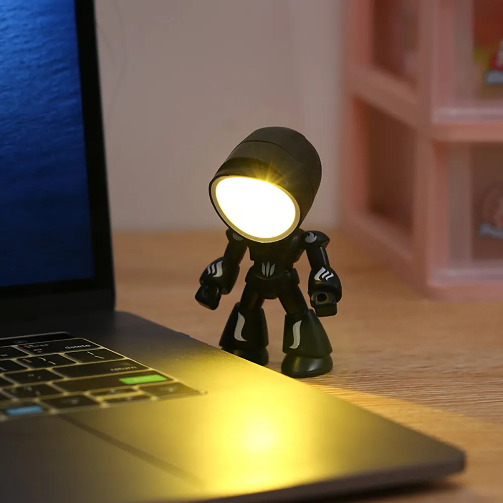 Desk Lamp Light Cartoon Hero